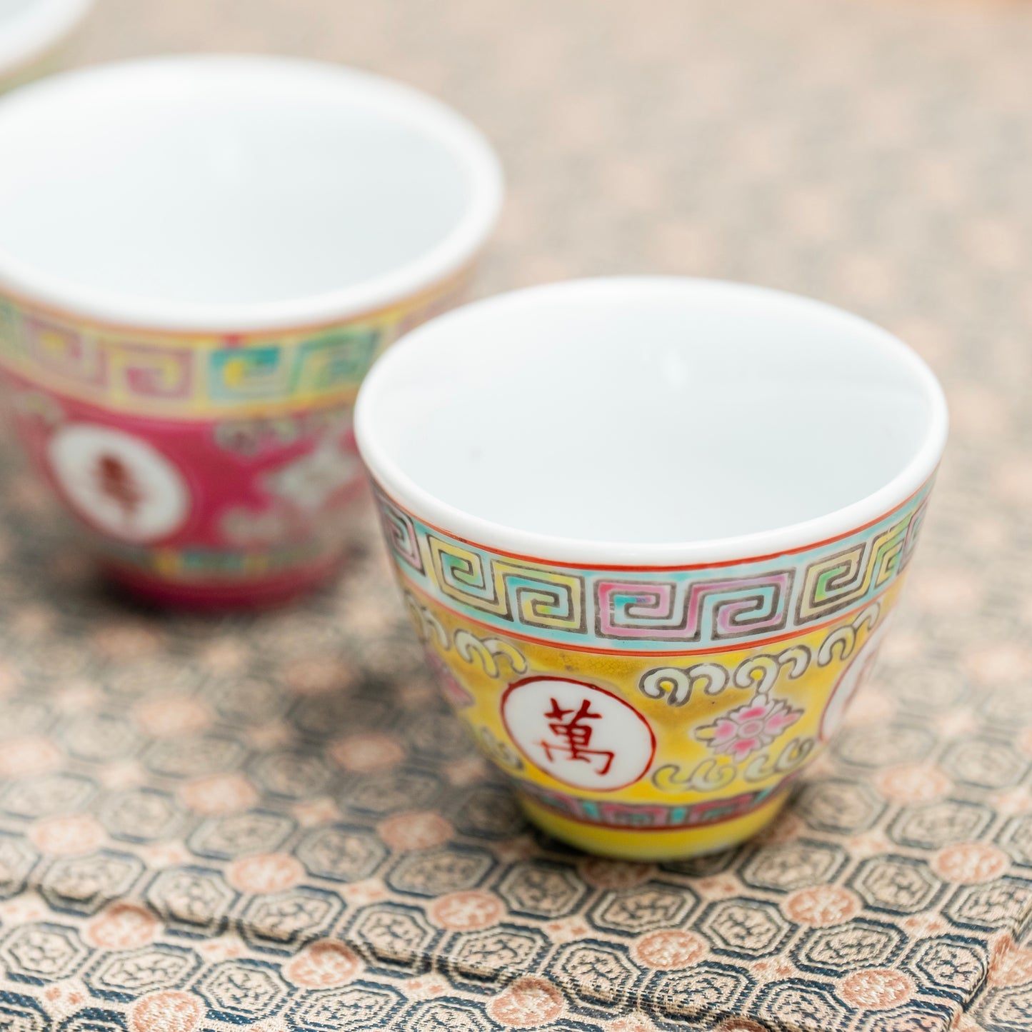 Traditional Teacup (Yellow)